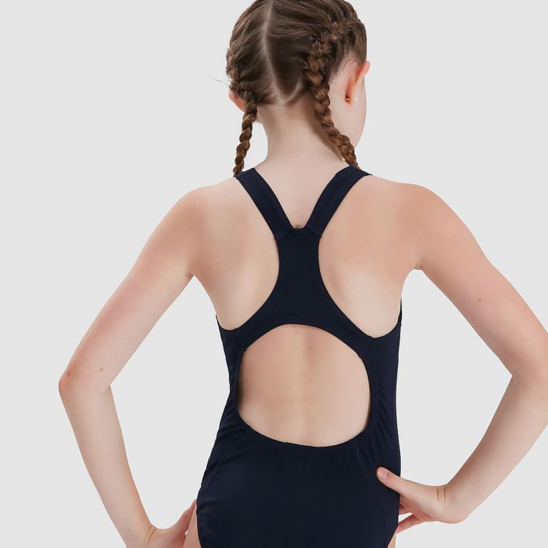 Costum de baie întreg pentru copii Speedo Endurance+ Medalist true navy 9