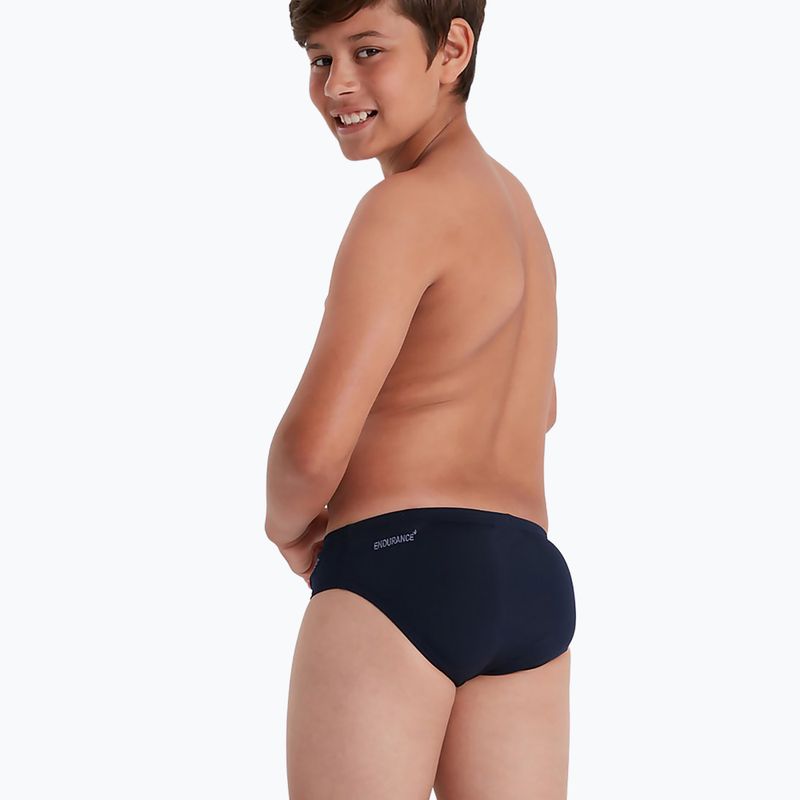 Slipuri de înot pentru copii Speedo ECO Endurance + Brief true navy/white 6