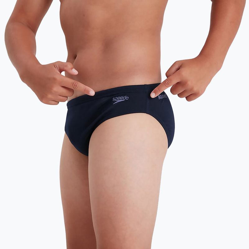Slipuri de înot pentru copii Speedo ECO Endurance + Brief true navy/white 7