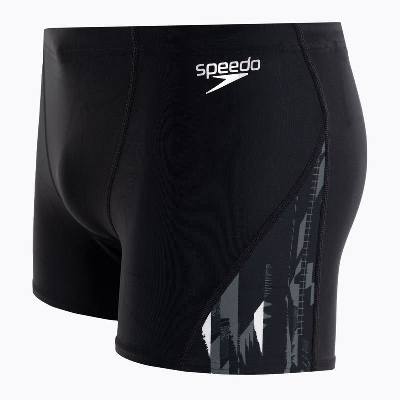 Speedo Allover V-Cut pentru bărbați slip de înot negru 68-113669177 3