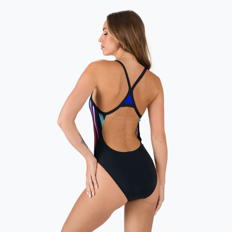 Speedo Placement Digi Turnback costum de baie întreg pentru femei culoare 68-1171616G630 6