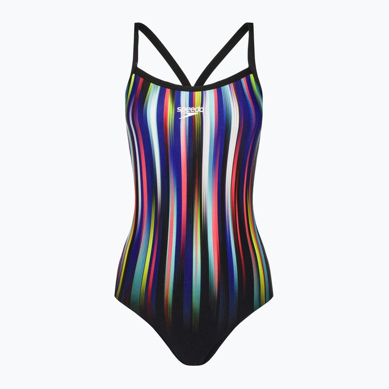 Speedo Placement Digi Turnback costum de baie întreg pentru femei culoare 68-1171616G630