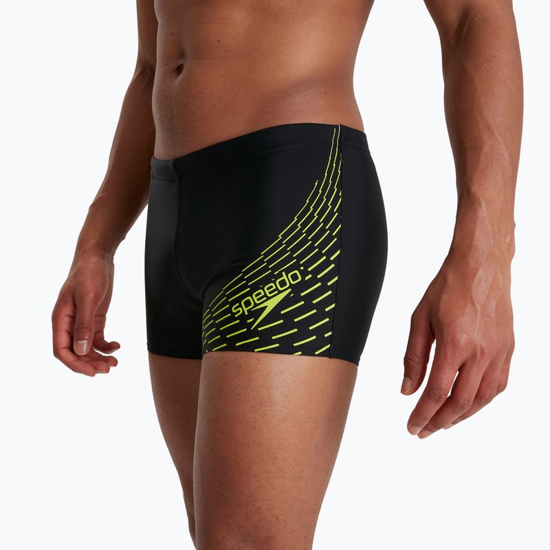 Speedo Medley Logo slip de înot pentru bărbați negru 68-11354G691 5