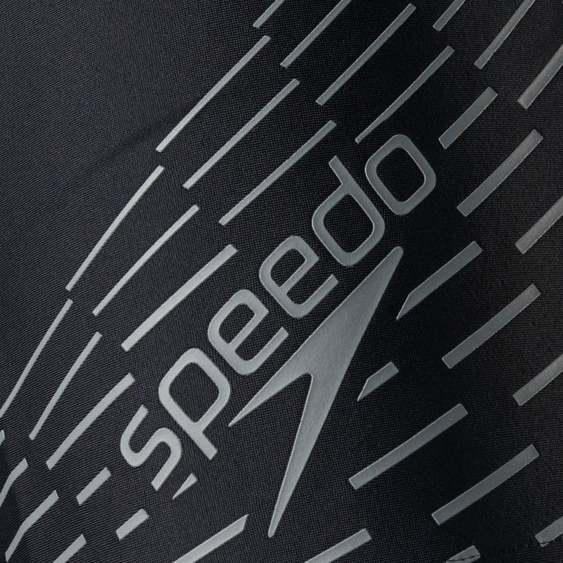 Boxeri de înot Speedo Medley Logo Aquashort pentru bărbați negru 68-11354 3