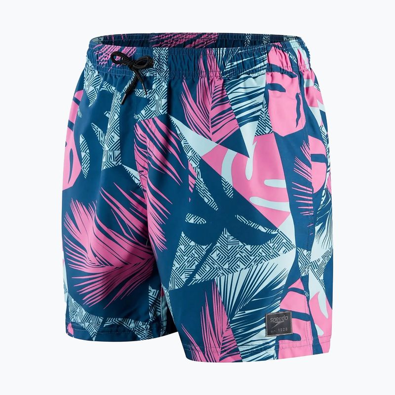 Speedo pentru bărbați Speedo Printed Leisure 16' slip de înot colorat 68-12837G654
