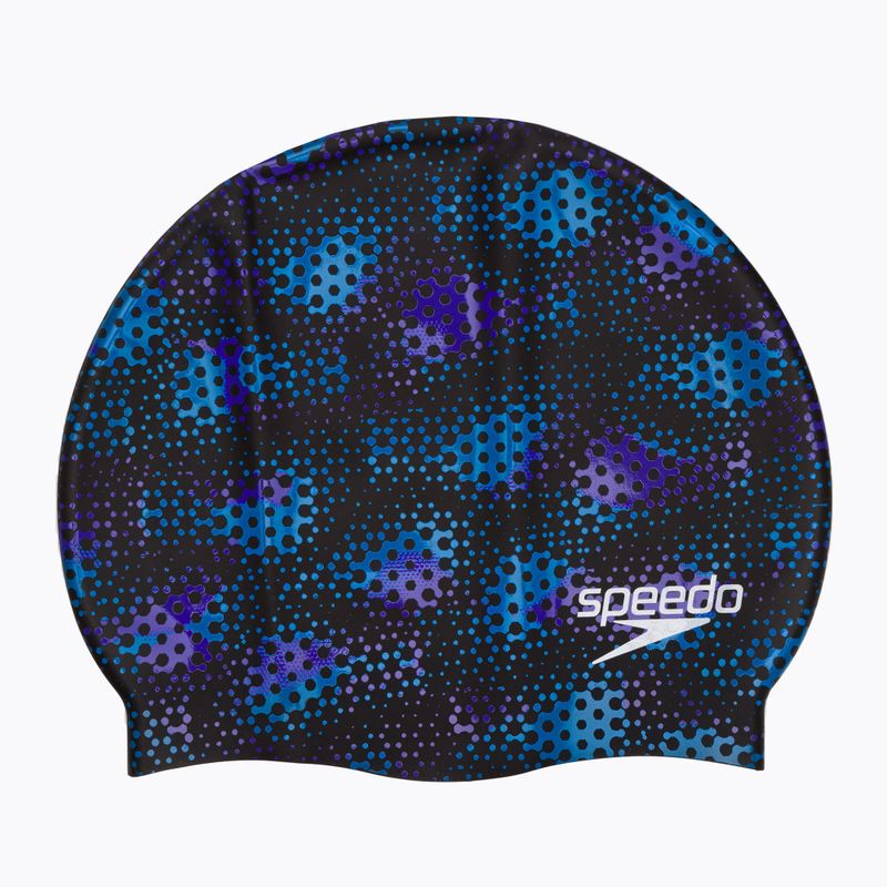 Șapcă de înot pentru copii Speedo Slogan Print negru 68-08386