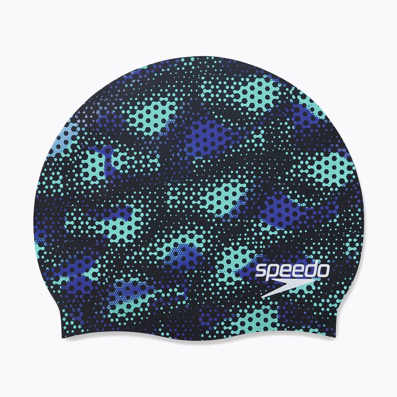 Șapcă de înot pentru copii Speedo Slogan Print negru 68-08386 3