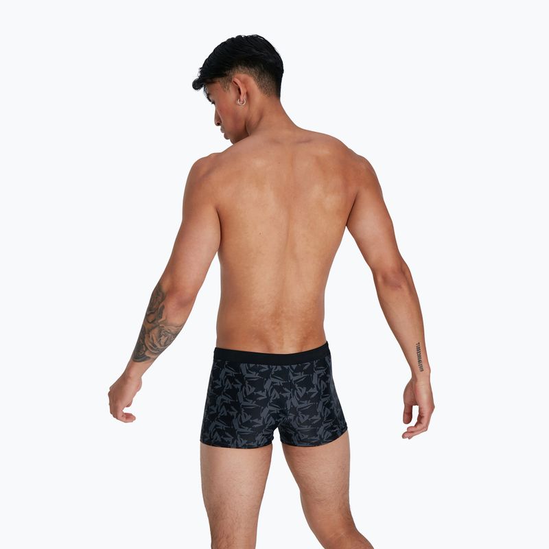Boxeri de înot pentru bărbați Speedo Valmilton Black/Usa Charcoal 68-056588815 6