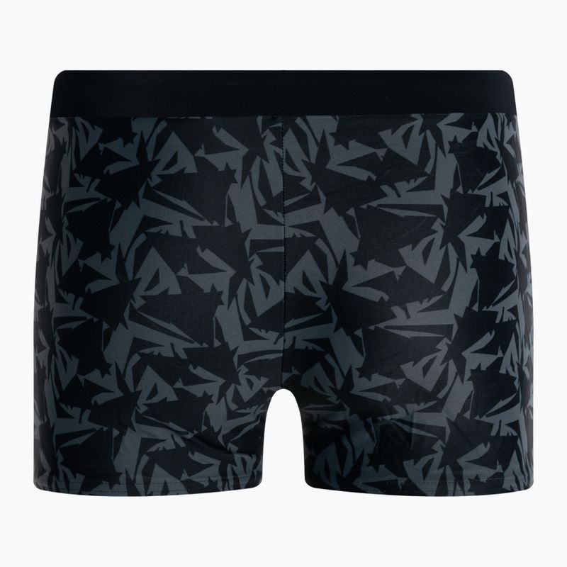 Boxeri de înot pentru bărbați Speedo Valmilton Black/Usa Charcoal 68-056588815 2