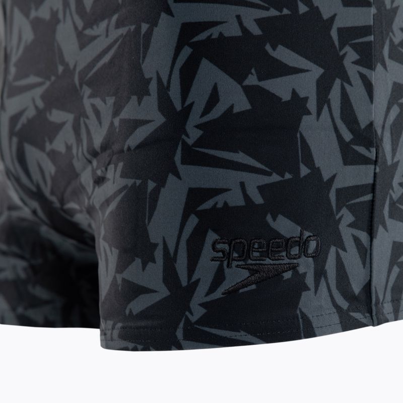 Boxeri de înot pentru bărbați Speedo Valmilton Black/Usa Charcoal 68-056588815 4