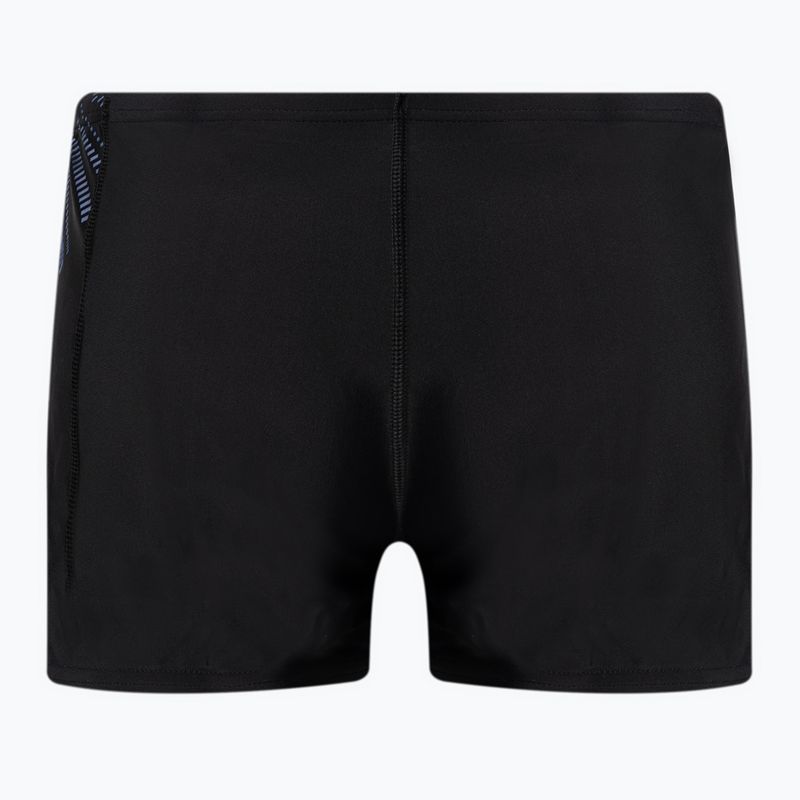 Speedo Plastisol Placement Aquashort pantaloni de înot pentru copii negru 68-09530 2