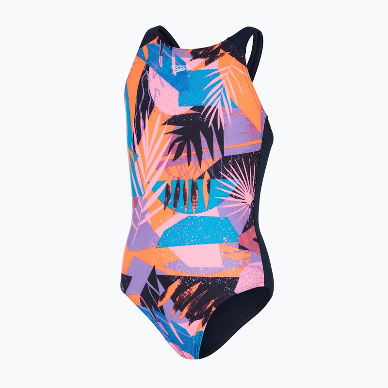 Speedo Allover Pulseback costum de baie întreg pentru copii culoare 68-12676 5