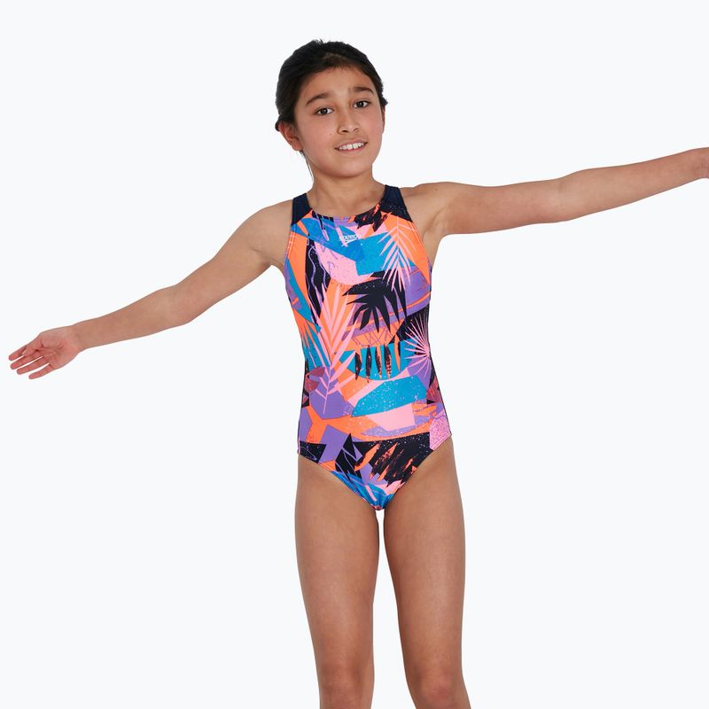 Speedo Allover Pulseback costum de baie întreg pentru copii culoare 68-12676 6