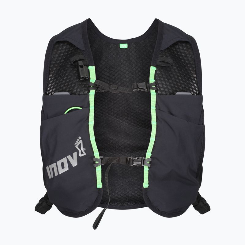 Rucsac de alergare Inov-8 VentureLite 4 negru/verde 3