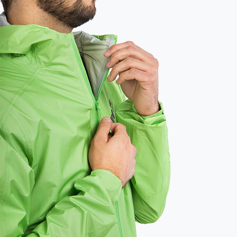 Geacă de alergat pentru bărbați Inov-8 Raceshell Pro FZ green 4