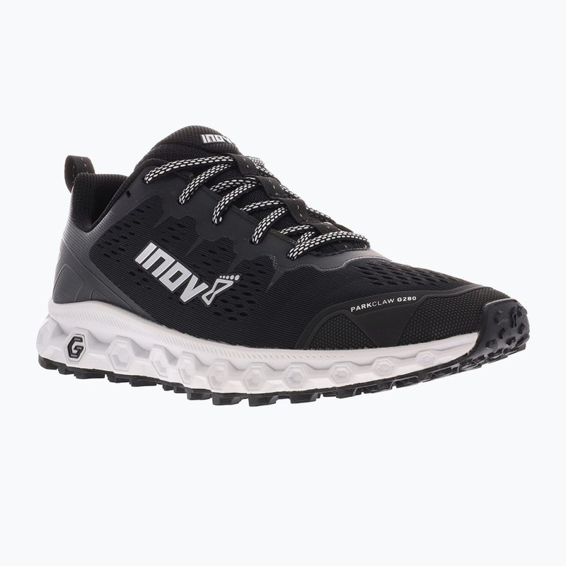Pantofi de alergare pentru femei Inov-8 Parkclaw G280 negru/alb 11