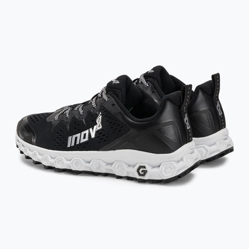 Pantofi de alergare pentru femei Inov-8 Parkclaw G280 negru/alb 3