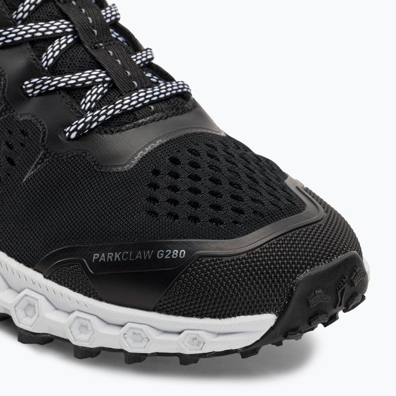Pantofi de alergare pentru femei Inov-8 Parkclaw G280 negru/alb 7
