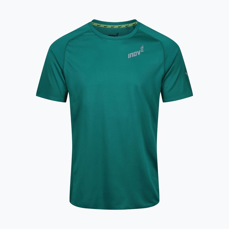 Tricou de alergare Inov-8 Base Elite SS verde închis pentru bărbați Inov-8 Base Elite SS