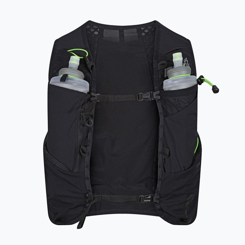 Veste de alergare Inov-8 Ultrapac Pro 8 negru/verde pentru alergare