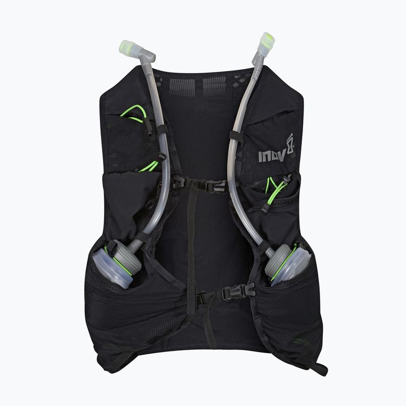 Veste de alergare Inov-8 Ultrapac Pro 8 negru/verde pentru alergare 6