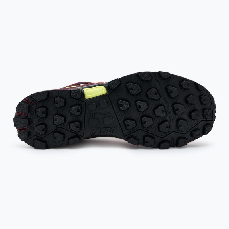 Încălțăminte de alergare pentru bărbați Inov-8 Roclite Ultra G 320 dark red/red/yellow 4