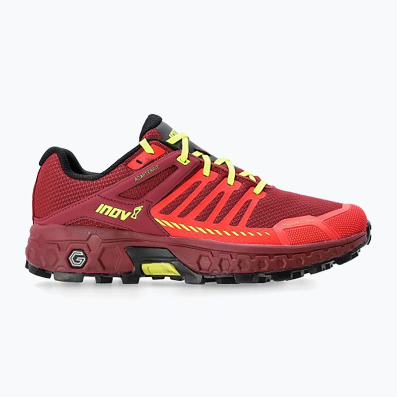 Încălțăminte de alergare pentru bărbați Inov-8 Roclite Ultra G 320 dark red/red/yellow 8
