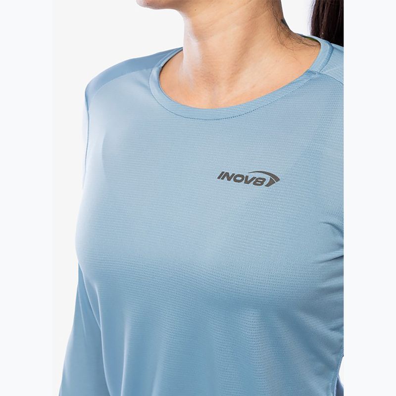 Longsleeve de alergare pentru femei Inov-8 Performance blue grey/slate 3