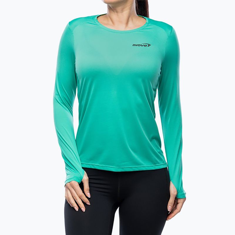 Longsleeve de alergare pentru femei Inov-8 Performance aqua/dark aqua