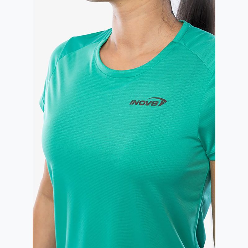 Tricou de alergare pentru femei Inov-8 Performance aqua/dark aqua 4