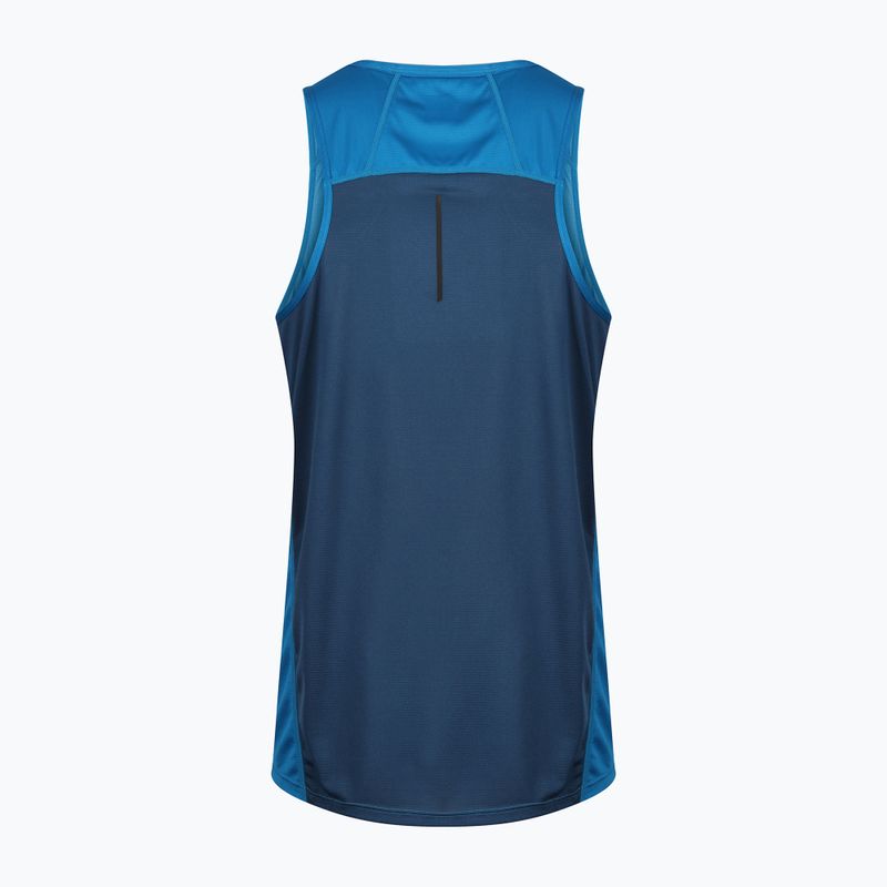 Vestă de alergat pentru bărbați Inov-8 Performance Vest blue/navy 2