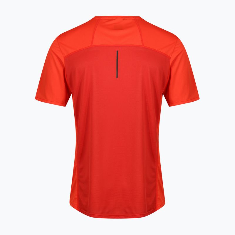 Tricou de alergat pentru bărbați Inov-8 Performance fiery red/red 2