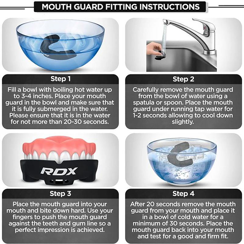 Protector de maxilar pentru copii RDX Mouth Guard green 4