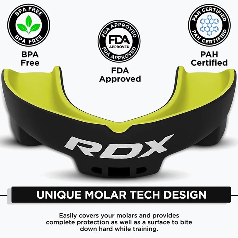 Protecție maxilar RDX Mouth green 3