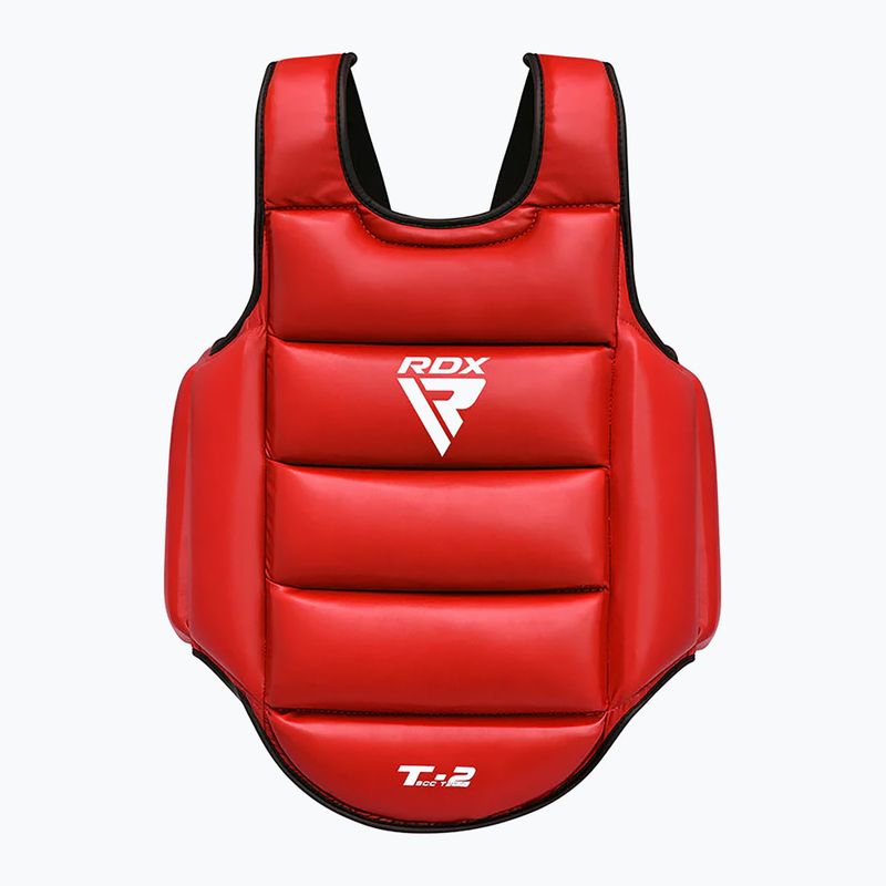 Protecție corp RDX SCC-T2 Karate Chest Guard red/blue