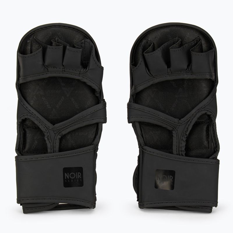 Mănuși de grappling RDX T15 Noir Hybrid matte black 3