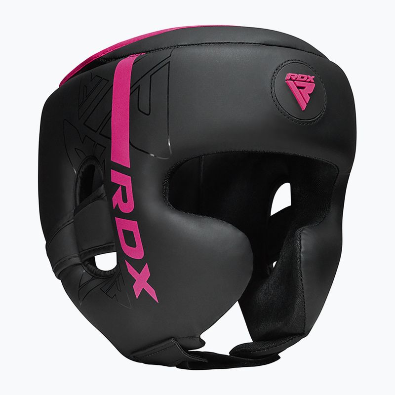 Cască de box RDX F6 Kara Head Guard pink