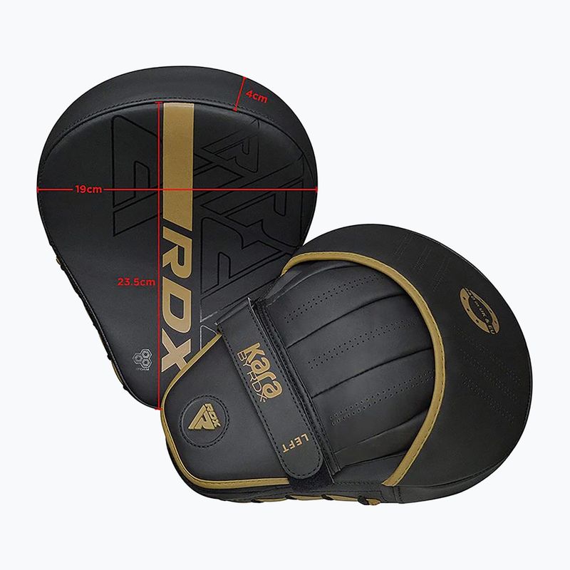 Scuturi de antrenament   RDX Focus Pad F6 matte golden 3