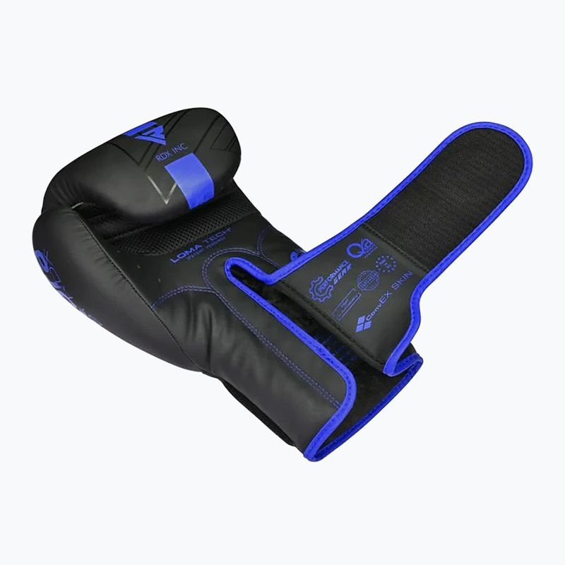 Mănuși de box Rękawice RDX F6 blue 4