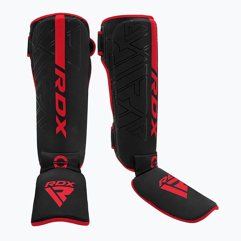 Protecții pentru tibie RDX F6 Shin Instep red