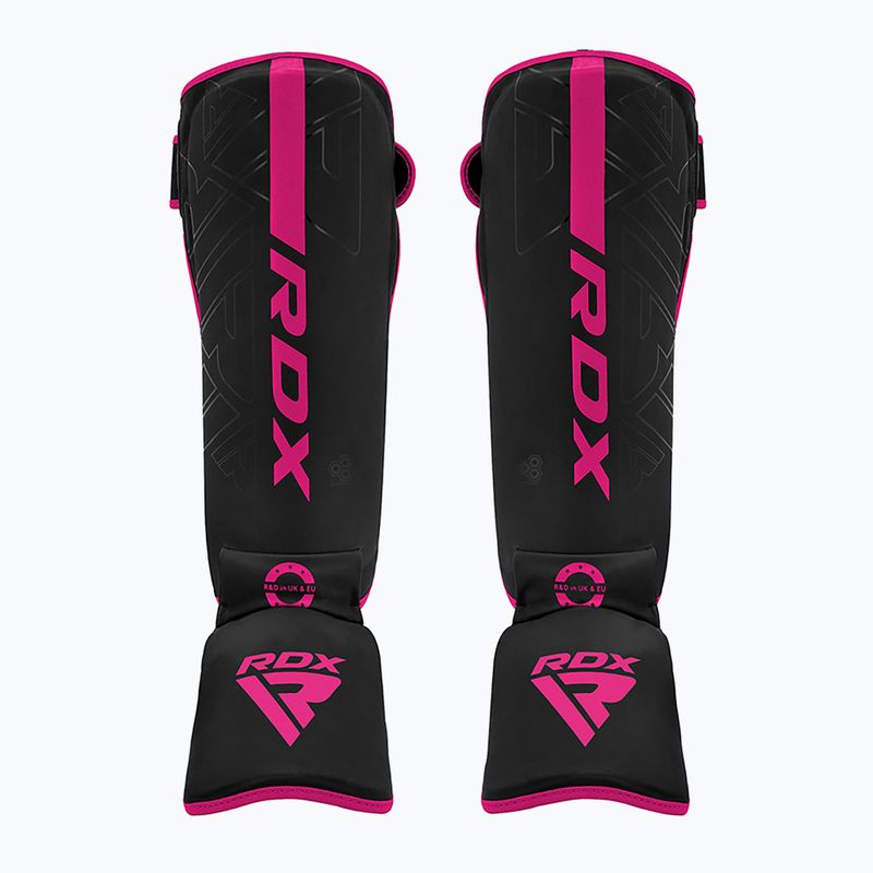 Protecții pentru tibie RDX F6 Shin Instep pink 2