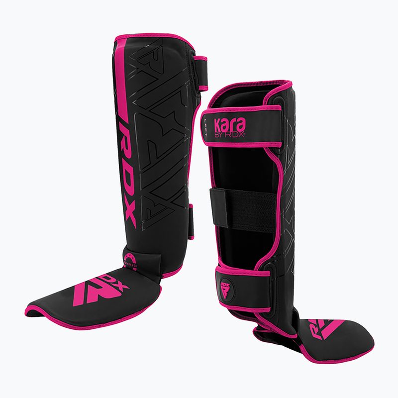 Protecții pentru tibie RDX F6 Shin Instep pink 3