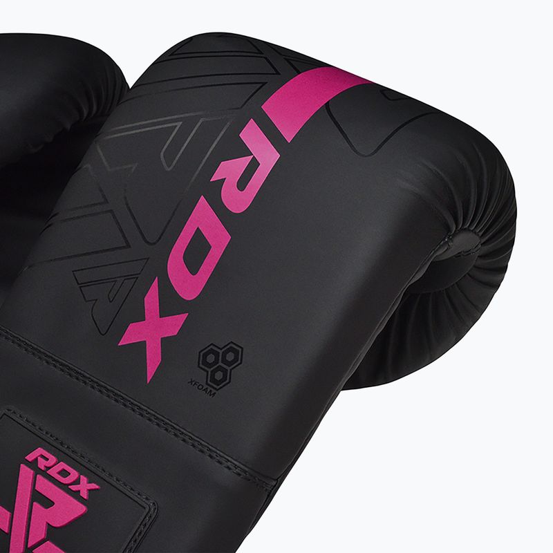 Mănuși de box RDX F6 Bag Mitts pink 3