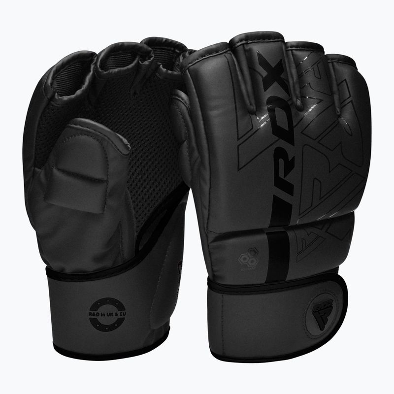Mănuși de grappling RDX Grappling F6 black 2