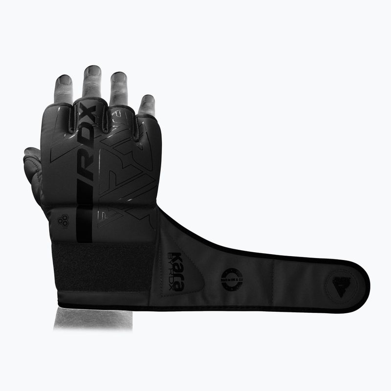 Mănuși de grappling RDX Grappling F6 black 4