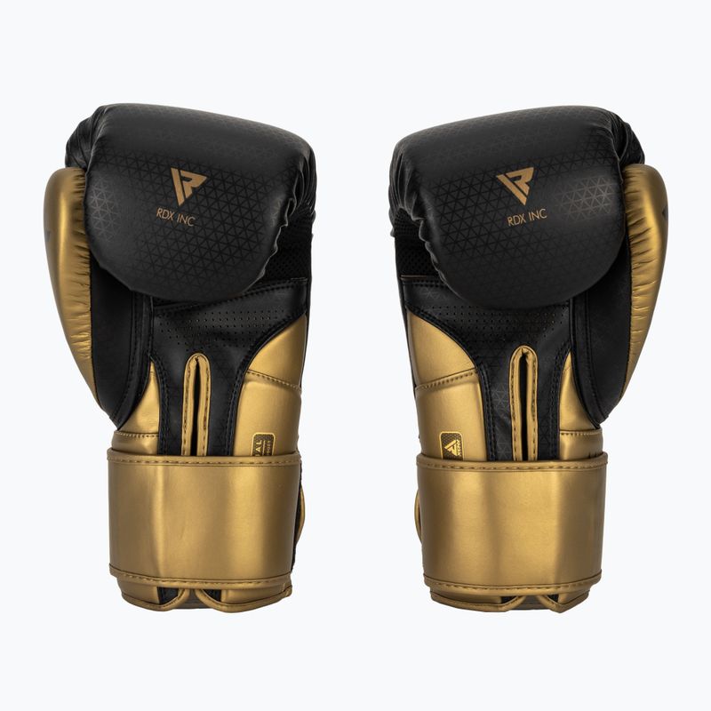 Mănuși de box RDX L2 Mark Pro Sparring Boxing Hook & Loop golden 3
