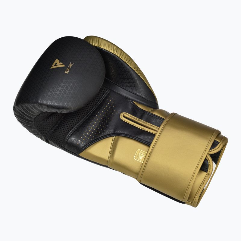 Mănuși de box RDX L2 Mark Pro Sparring Boxing Hook & Loop golden 4