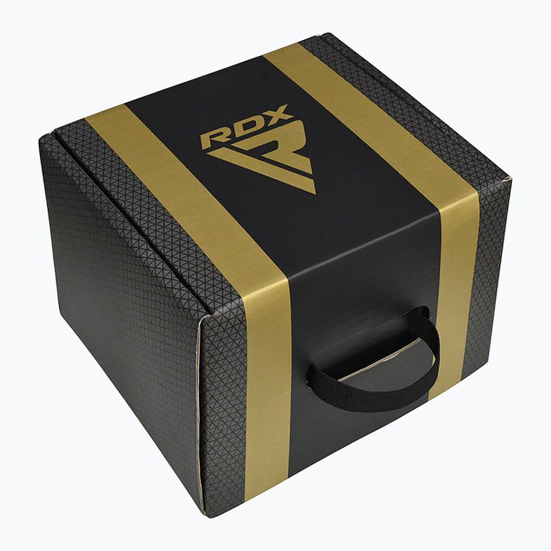 Cască de box RDX L1 Mark Pro Cheek Boxing Training Head Guard golden 4