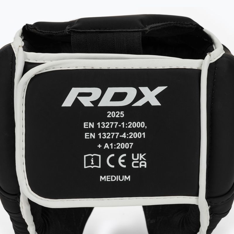 Cască de box RDX F6 Kara Head Guard white 5