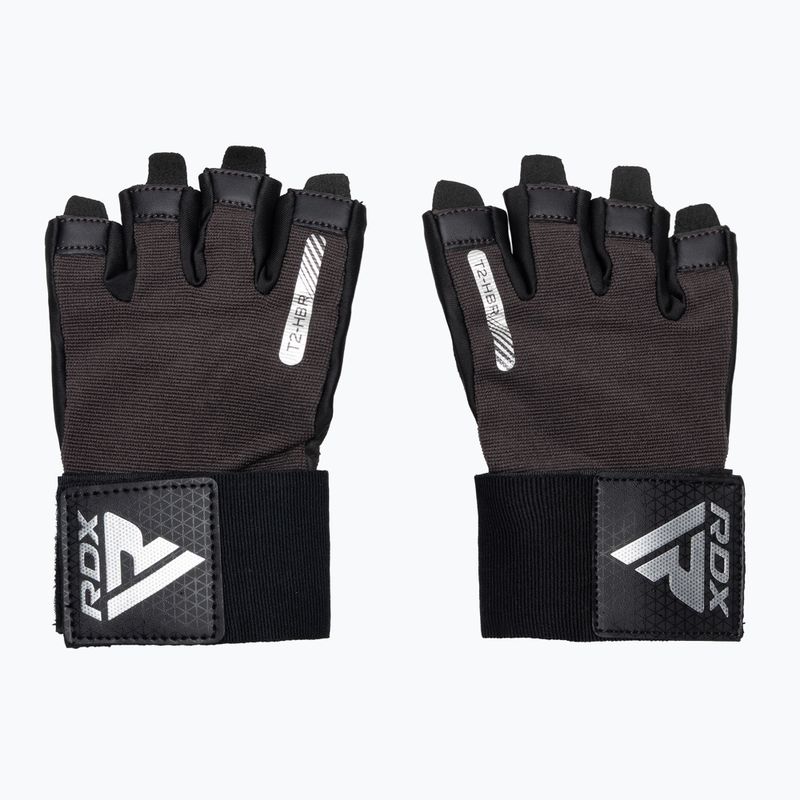 Mănuși de antrenament  RDX T2 Half brown 2